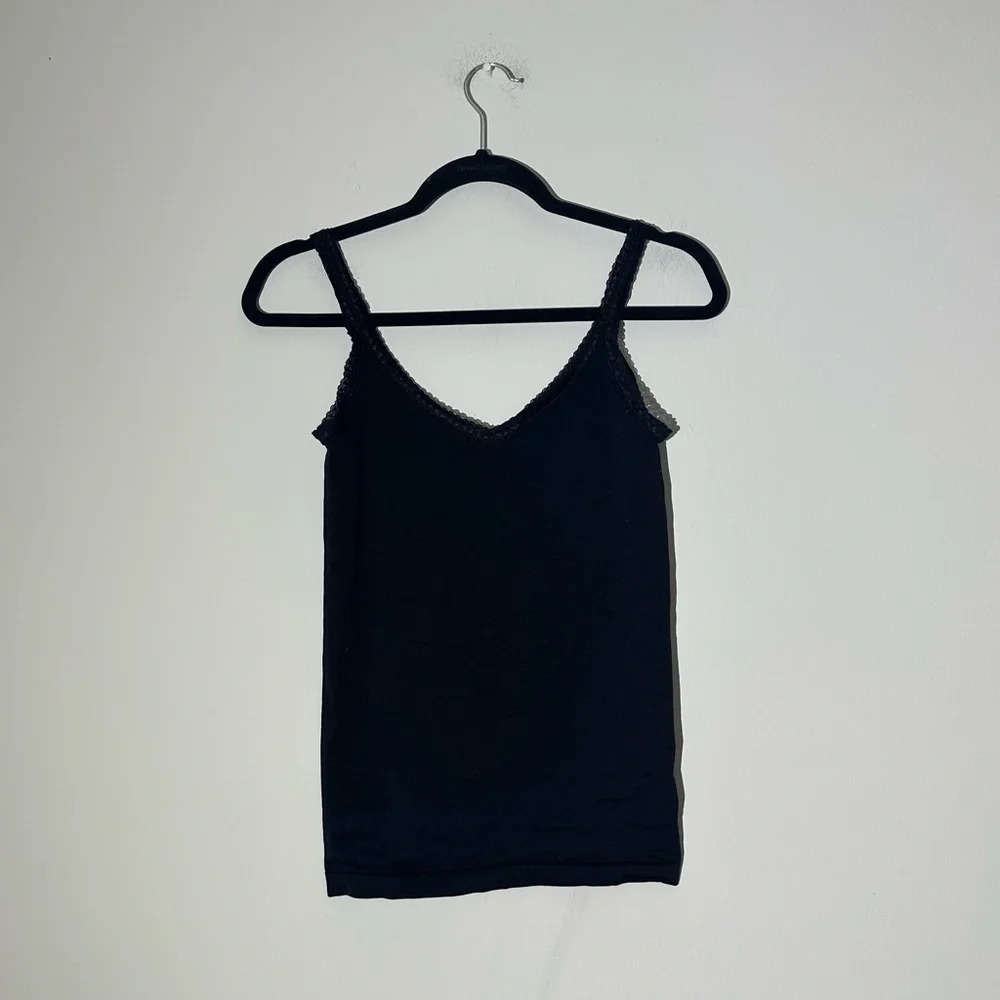 Black tank top size S